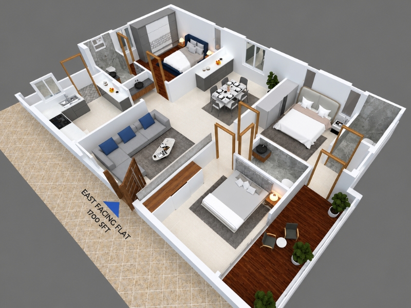 Niketana Isometric view 2
