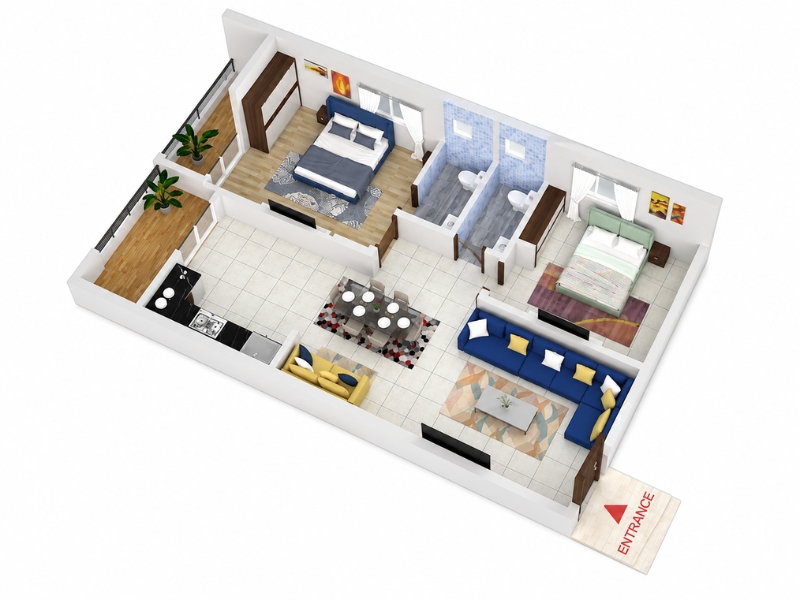 Prathishta Isometric view 2