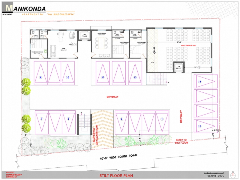 Tranquil Nest Stilt Floor Plan